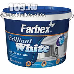 FARBEX BRILLIANT WHITE FALFESTÉK 14 KG